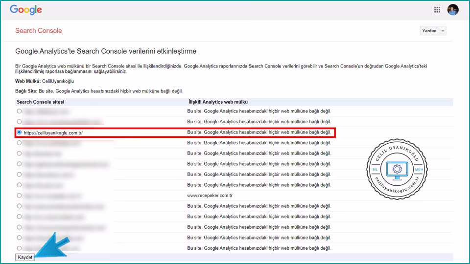 Analytics ve Search Console Bağlantısı Nasıl Yapılır