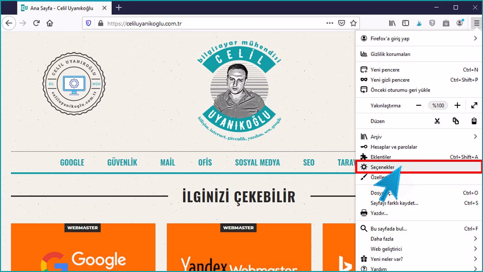 Mozilla Firefox Tarayıcınız Hep Gizli Pencerede Açılsın