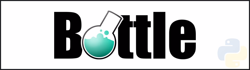 python bottle logo