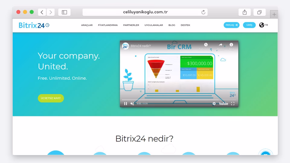 Bitrix24 cms görünüm