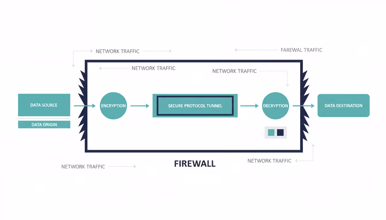 Halka açık ağlarda veri şifreleme ve güvenlik protokolleri süreci