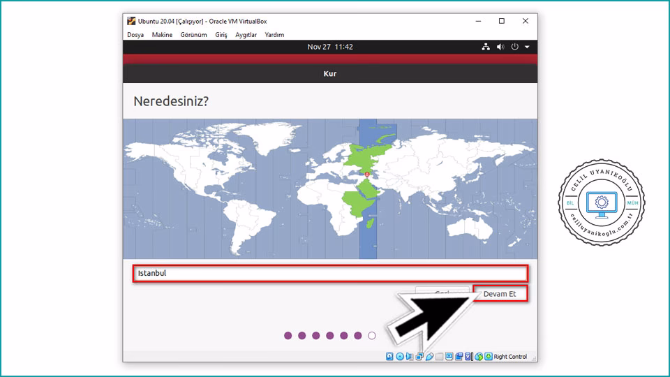 ubuntu coğrafi alan