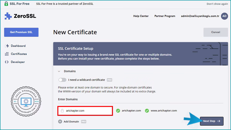 Manuel Ücretsiz SSL Kurulumu Nasıl Yapılır