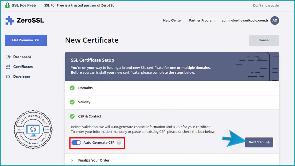 Manuel Ücretsiz SSL Kurulumu Nasıl Yapılır