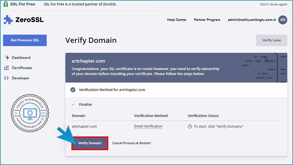 Manuel Ücretsiz SSL Kurulumu Nasıl Yapılır