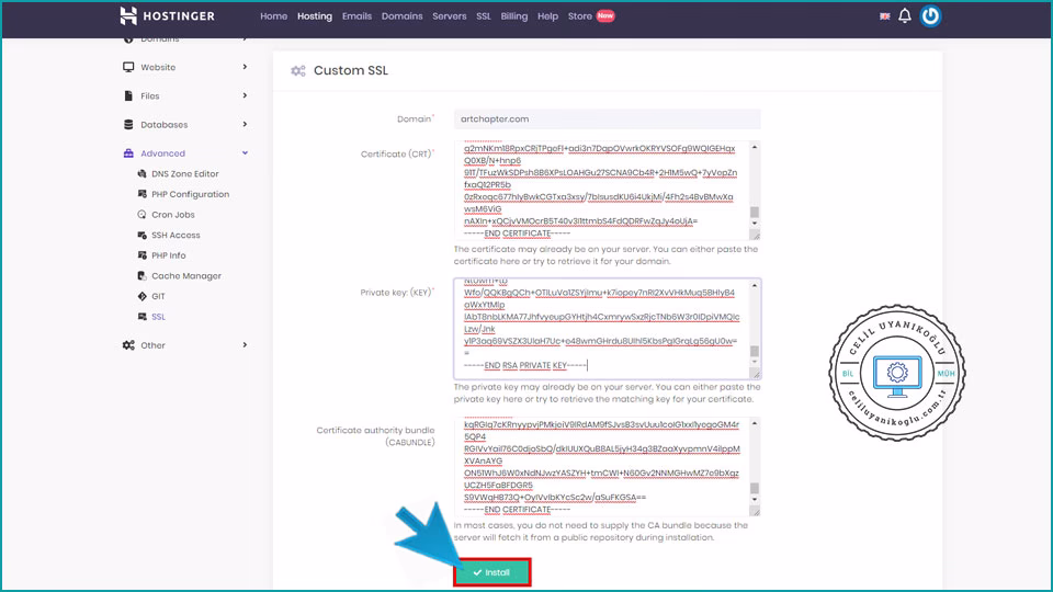 Manuel Ücretsiz SSL Kurulumu Nasıl Yapılır
