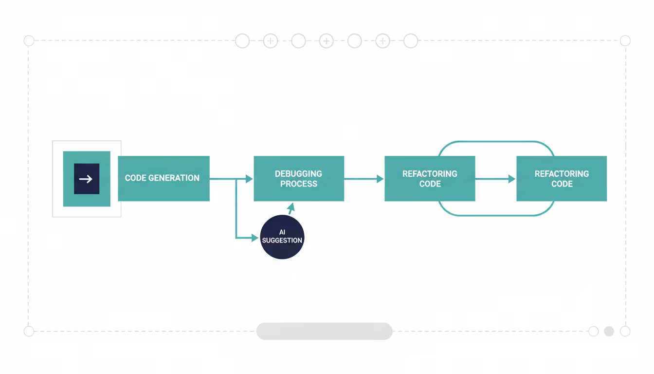 Yapay zeka kod oluşturma ve hata ayıklama süreci