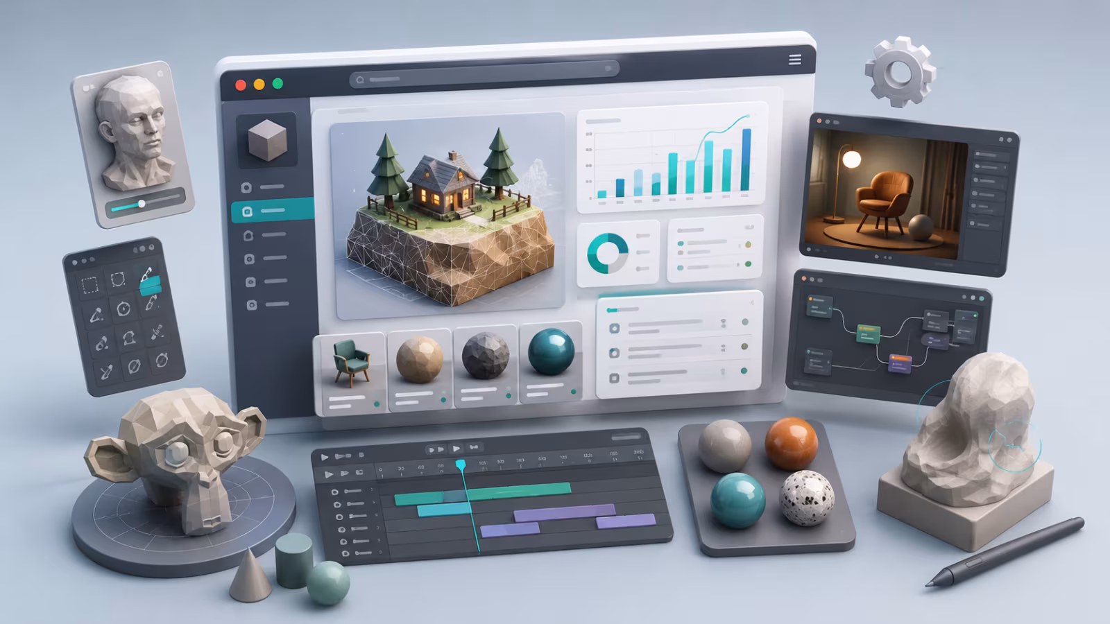 Blender ile 3D Modelleme: Ücretsiz Açık Kaynak Rehberi