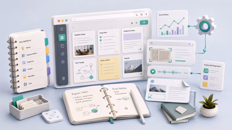 OneNote ile Dijital Not Alma ve Bilgi Organizasyonu