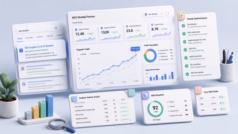 SEO Araçları Rehberi: En İyi SEO Yazılımları