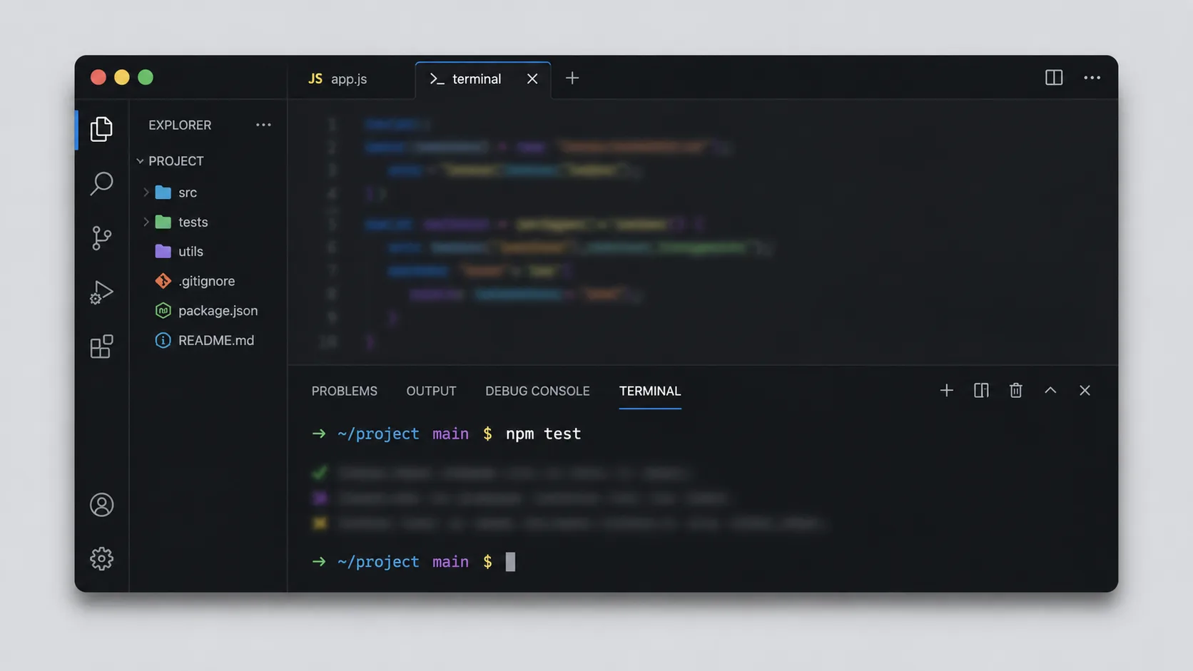GitHub Actions pipeline tanımını gösteren YAML dosyasının koyu temalı kod editörü görünümü