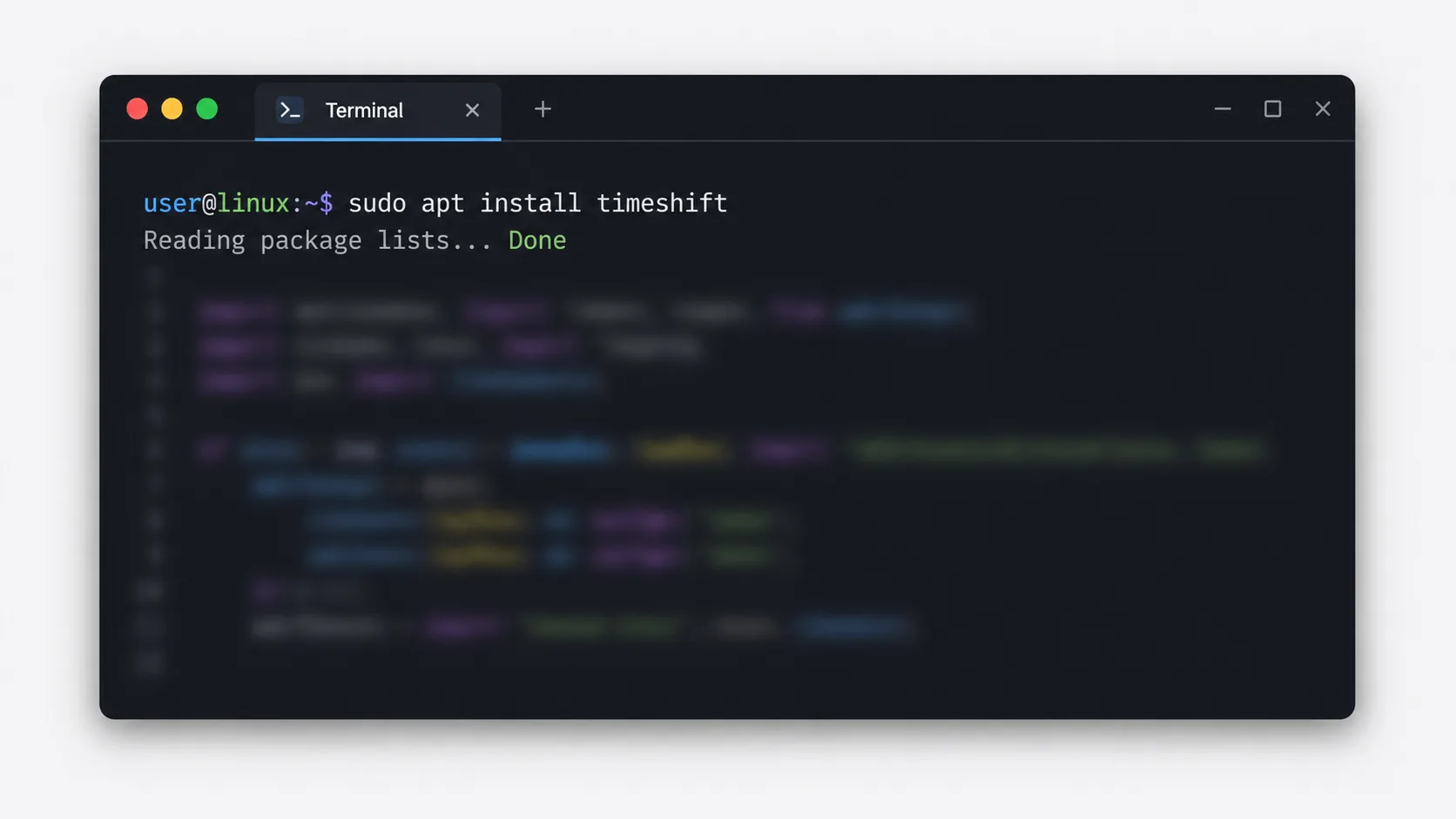 Terminalde apt ile Ubuntu yazılım kurulum komutu