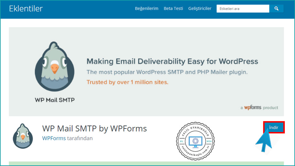 WordPress SMTP Mail Ayarları