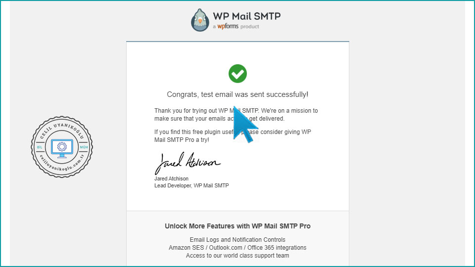 WordPress SMTP Mail Ayarları